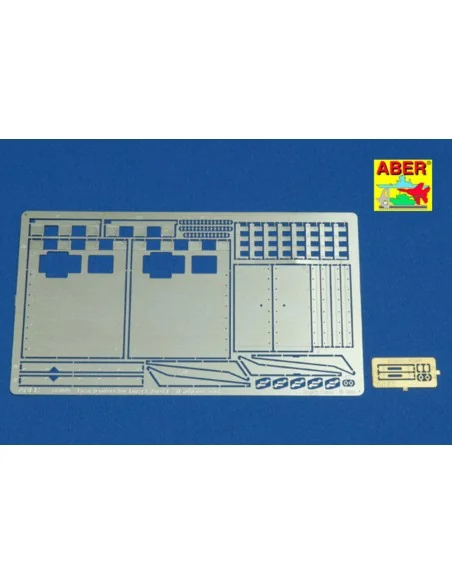 Rear fenders for Tiger I, Ausf.E-(Early version), 1/16 - Aber Model...