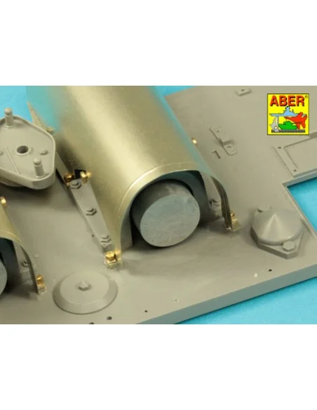 Exhaust covers for TigerI, Ausf.E-(Early/Late version), 1/16 - Aber...