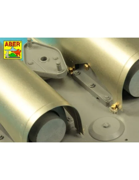 Exhaust covers for TigerI, Ausf.E-(Early/Late version), 1/16 - Aber...