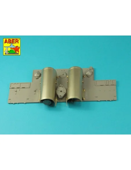 Exhaust covers for TigerI, Ausf.E-(Early/Late version), 1/16 - Aber...
