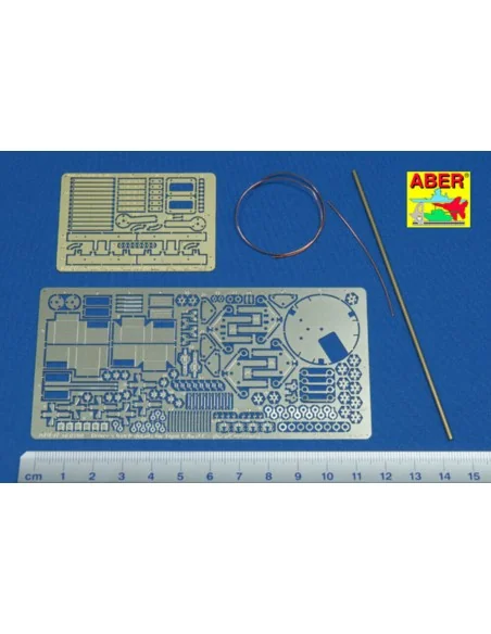 Driver's hatch details for TigerI, Ausf.E, 1/16 - Aber Models 16010