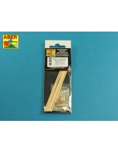Barrel cleaning rods with brackets for Tiger I -very early model 12...