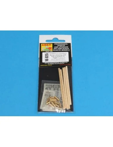 Cleaning rods for Tiger I -late, 1/16 - Aber Models 16025