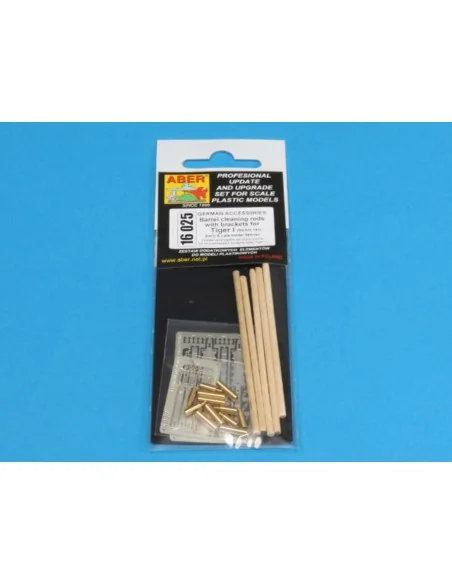 Cleaning rods for Tiger I -late, 1/16 - Aber Models 16025