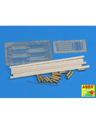 Cleaning rods for Tiger I -late, 1/16 - Aber Models 16025