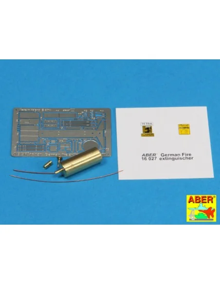 German Fire extinguisher, 1/16 - Aber Models 16027
