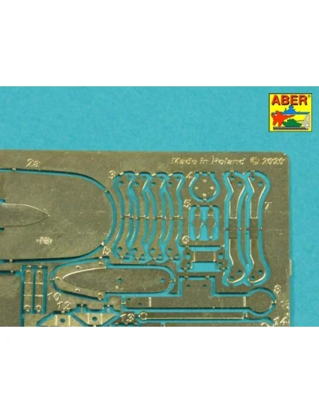 Some usefull turned parts to Tiger I for early versions, 1/16 - Abe...