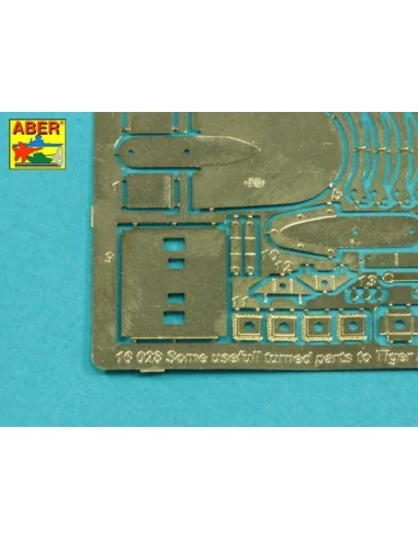 Some usefull turned parts to Tiger I for early versions, 1/16 - Abe...