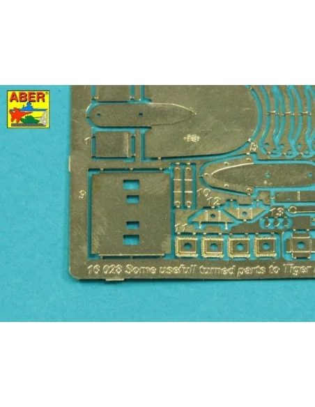 Some usefull turned parts to Tiger I for early versions, 1/16 - Abe...