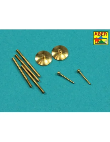 Some usefull turned parts to Tiger I for early versions, 1/16 - Abe...