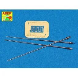 German 2 m antennas x3 pcs - Aber Models 72 A01