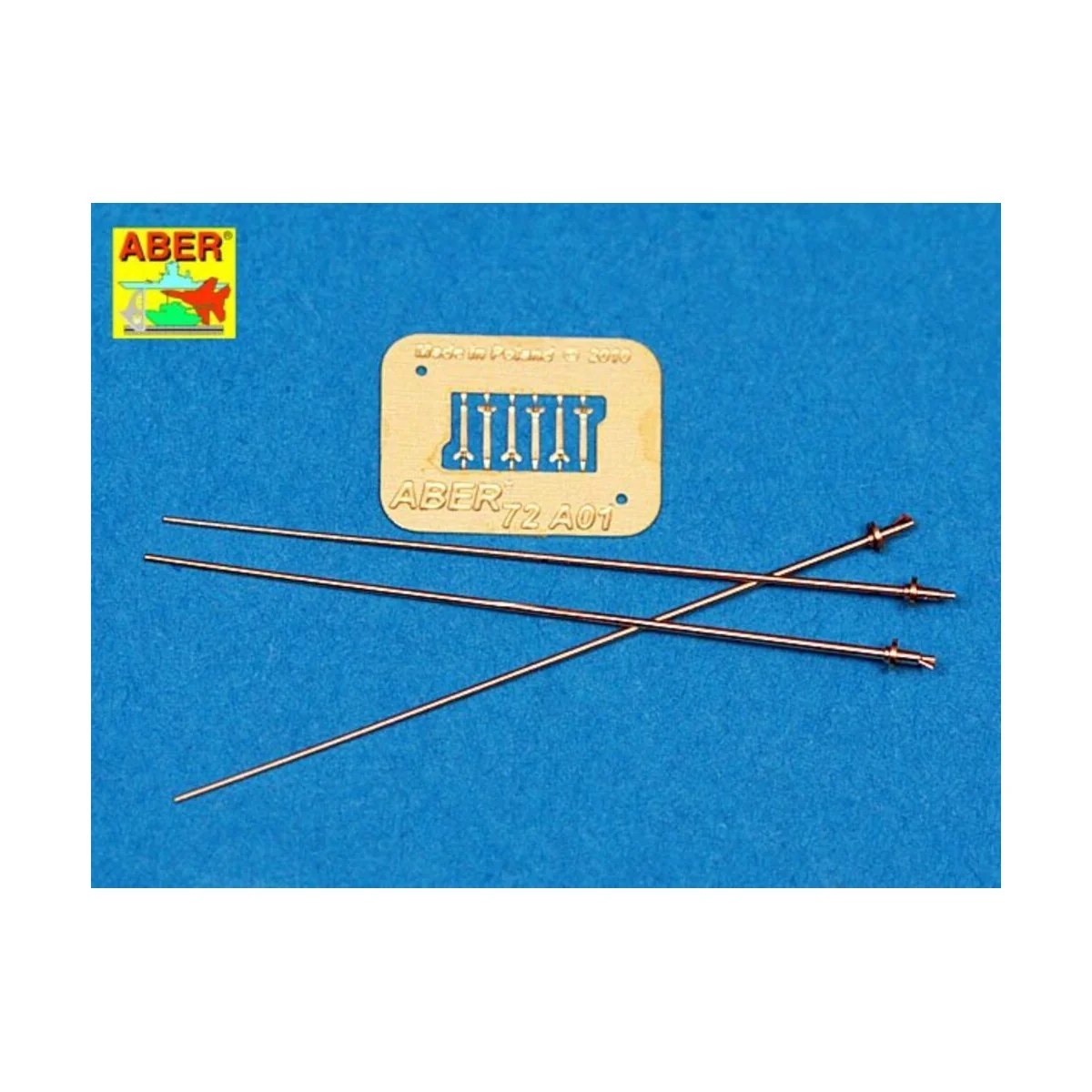 German 2 m antennas x3 pcs, 1/72 - Aber Models 72 A01