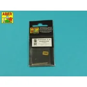 German 2 m antennas x3 pcs, 1/72 - Aber Models 72 A01