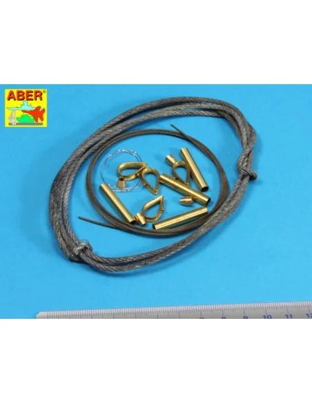 Tow cables & track cable with brackets used on Tiger I, King Tiger ...