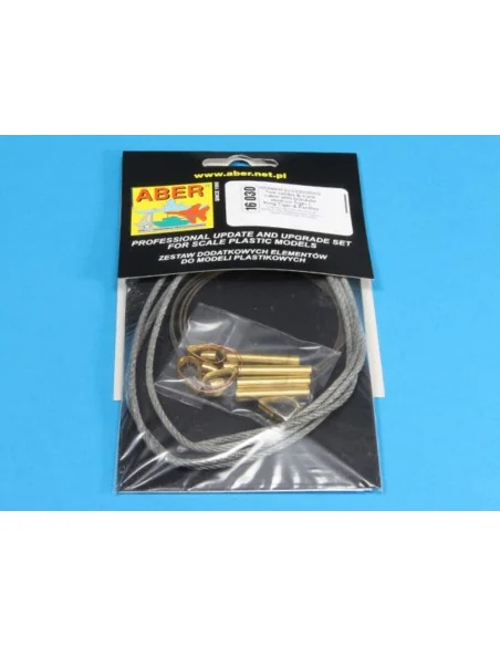 [NO_DESC] Tow cables & track cable with brackets used on Tiger I, K...