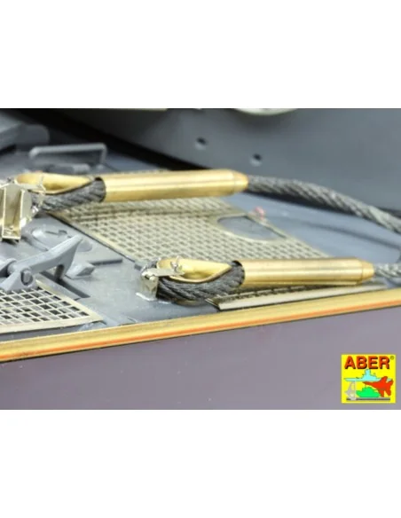 Tow cables & track cable with brackets used on Tiger I, King Tiger ...