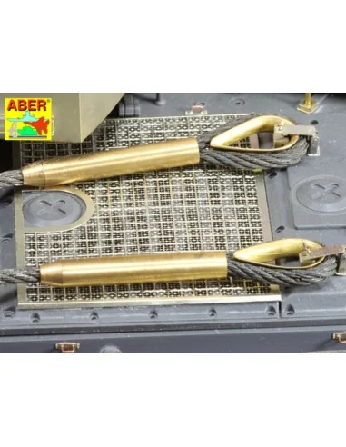Tow cables & track cable with brackets used on Tiger I, King Tiger ...