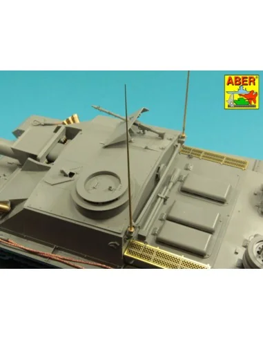 German 2m antena, 1/16 - Aber Models 16032