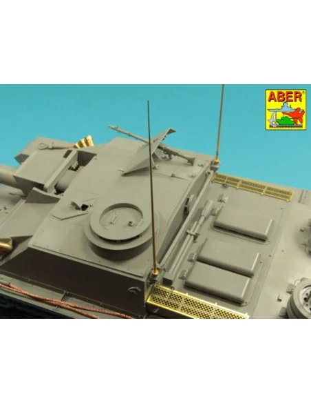 German 2m antena, 1/16 - Aber Models 16032