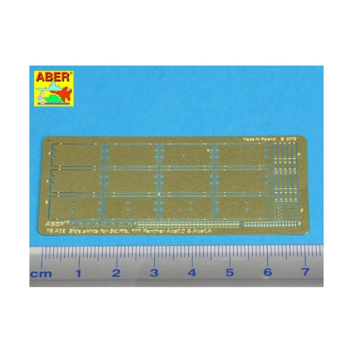 Side skirts for Panther A/D, 1/72 - Aber Models 72 A02