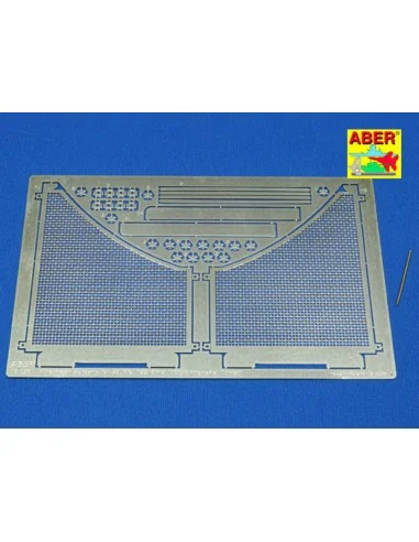 Tiger II Henshel- Vol.3- Anti Mine Mesh, 1/16 - Aber Models 16036