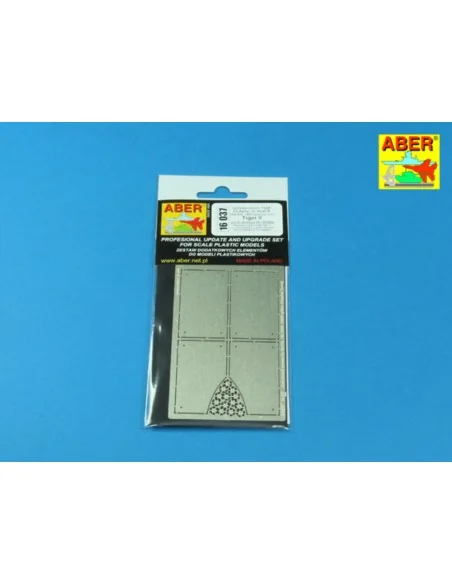 Tiger II Henshel- Vol.4- Armour for grilles, 1/16 - Aber Models 16037