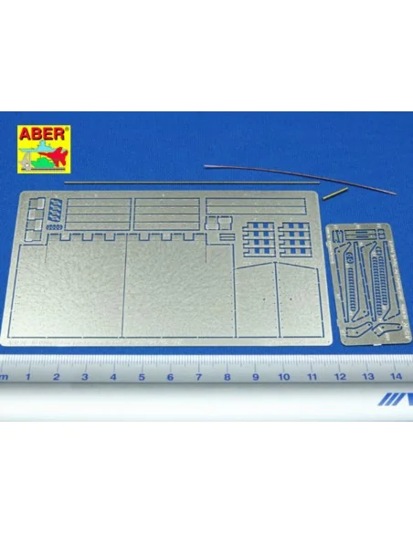 Tiger II - Vol.6- Rear Fenders, 1/16 - Aber Models 16039