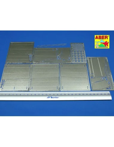 Tiger II - Vol.7- Side Fenders, 1/16 - Aber Models 16040