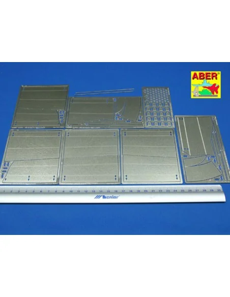 Tiger II - Vol.7- Side Fenders, 1/16 - Aber Models 16040