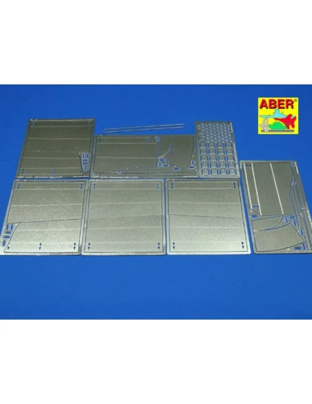 Tiger II - Vol.7- Side Fenders, 1/16 - Aber Models 16040