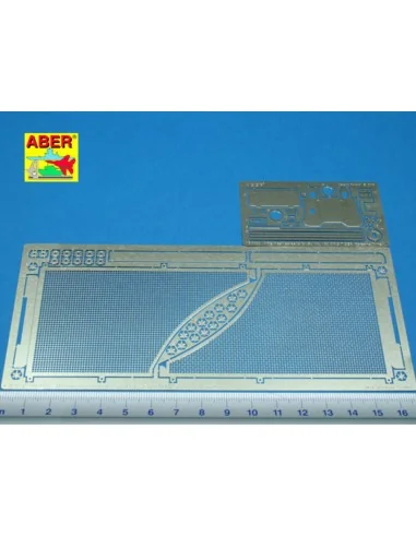 Tiger II Porsche -vol.8-Anti Mine Mesh, 1/16 - Aber Models 16042