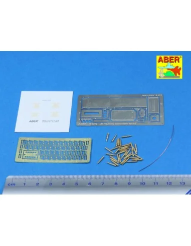 .50 cal. Amuunition with box set for M2 MG, 1/16 - Aber Models 16047
