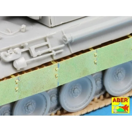 Side skirts for Panther A/D - Aber Models 72 A02