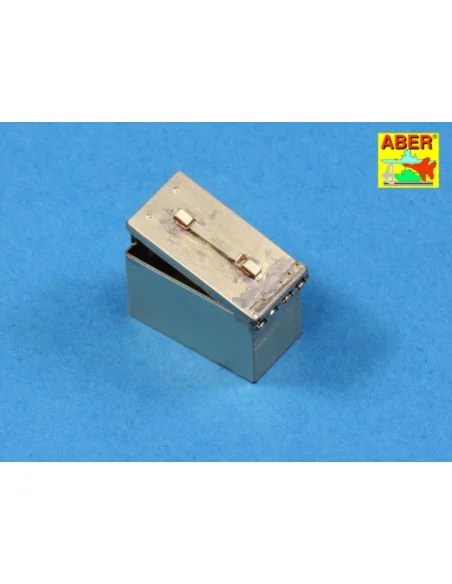 .50 cal. Amuunition with box set for M2 MG, 1/16 - Aber Models 16047