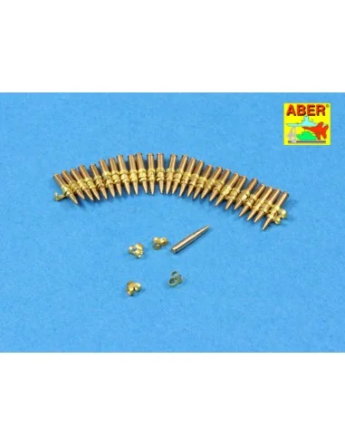 .50 cal. Amuunition with box set for M2 MG, 1/16 - Aber Models 16047