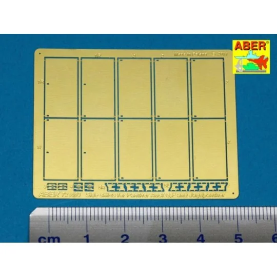 Side skirts for Panther G/F, 1/72 - Aber Models 72 A03