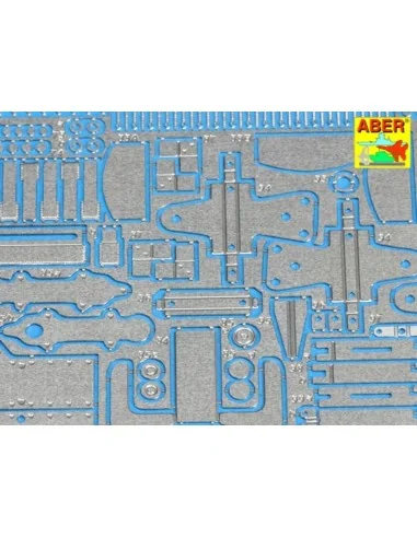 Tiger I-Middle Basic set, 1/16 - Aber Models 16050