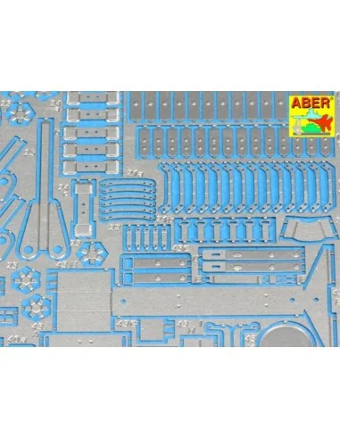 Tiger I-Middle Basic set, 1/16 - Aber Models 16050
