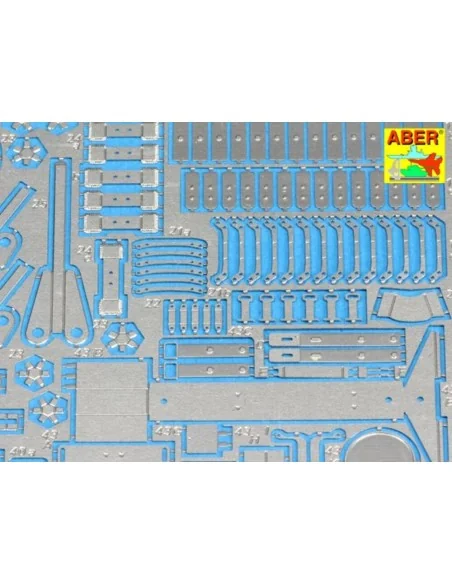 Tiger I-Middle Basic set, 1/16 - Aber Models 16050