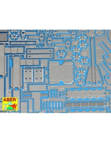 [NO_DESC] Tiger I-Middle Basic set, 1/16 - Aber Models 16050