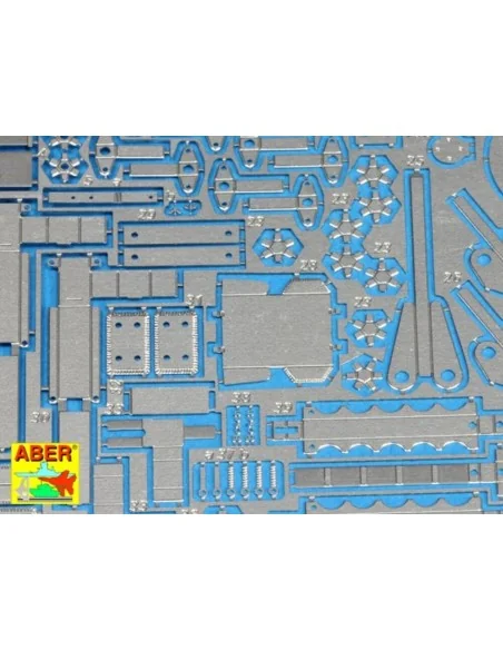 [NO_DESC] Tiger I-Middle Basic set, 1/16 - Aber Models 16050