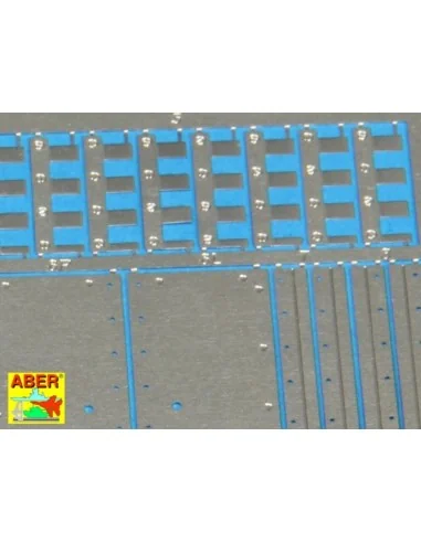 Rear fenders for Tiger I Ausf.E-(Late version), 1/16 - Aber Models ...