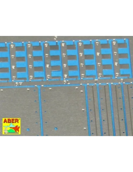 Rear fenders for Tiger I Ausf.E-(Late version), 1/16 - Aber Models ...