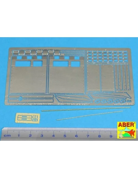 Rear fenders for Tiger I Ausf.E-(Late version), 1/16 - Aber Models ...