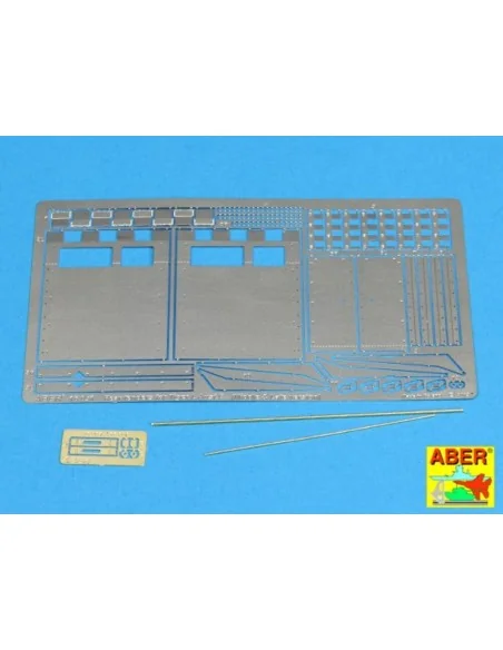 Rear fenders for Tiger I Ausf.E-(Late version), 1/16 - Aber Models ...
