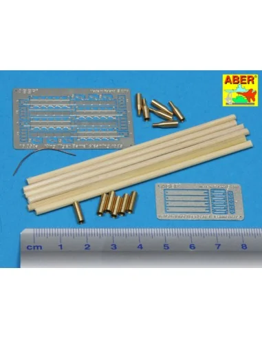 [NO_DESC] Barrel cleaning rods for Tiger II, 1/16 - Aber Models 16052