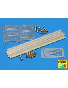 [NO_DESC] Barrel cleaning rods for Tiger II, 1/16 - Aber Models 16052 2