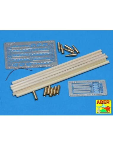 Barrel cleaning rods for Tiger II, 1/16 - Aber Models 16052