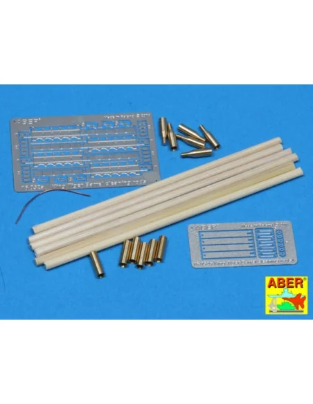 Barrel cleaning rods for Tiger II, 1/16 - Aber Models 16052