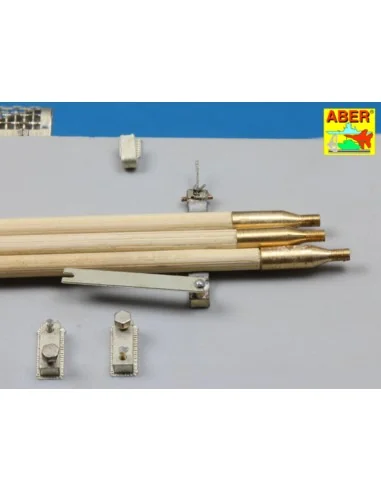 Barrel cleaning rods for Tiger II, 1/16 - Aber Models 16052